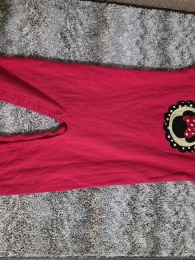 3 Sisters Red Toddler One-Piece with Minnie Bow Graphic